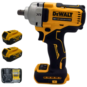 מפתח רטיטה 20V | שתי סוללות 5AH ומטען | DEWALT | DCF892