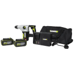 WU38.9 עם שני סוללות 5AH מטען ותיק